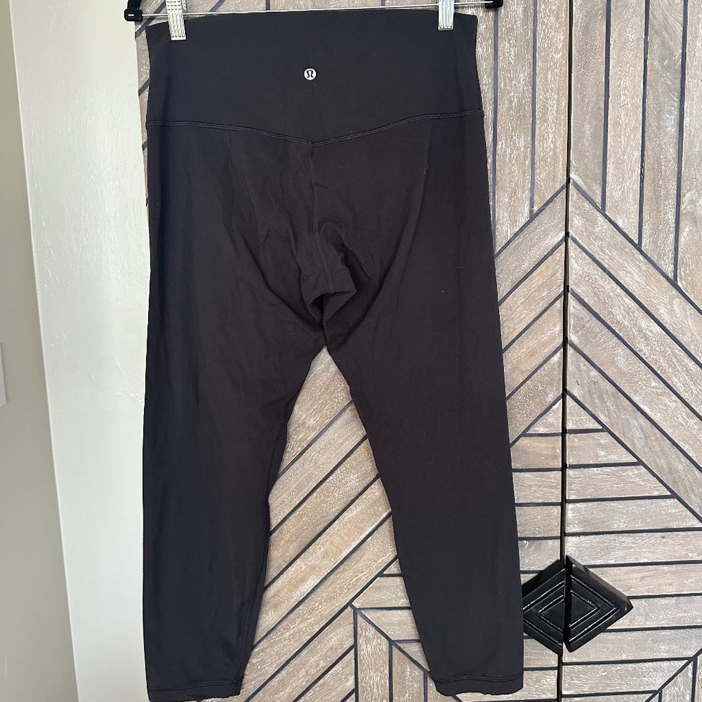 lululemon Align™ High-Rise Pant 25" Black, Size 12 - Picture 4 of 6